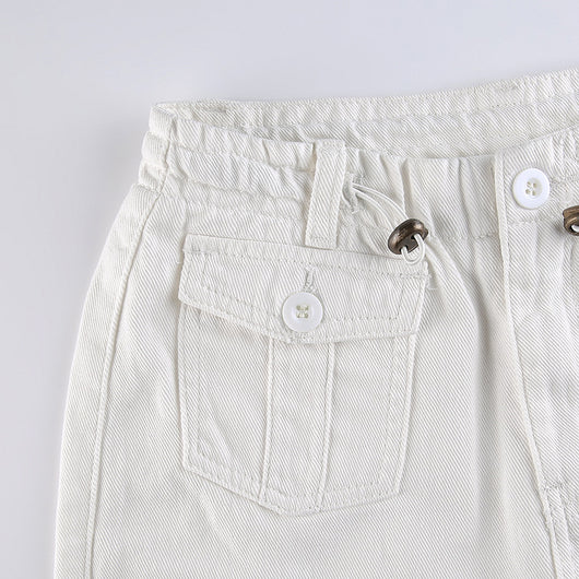 Jeans Verticales Multibolsillos para Mujer - Diseño Moderno y Funcional - Image 17