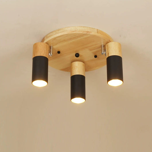 Foco Ajustable de Techo Log Simple - Iluminación Versátil - Image 6