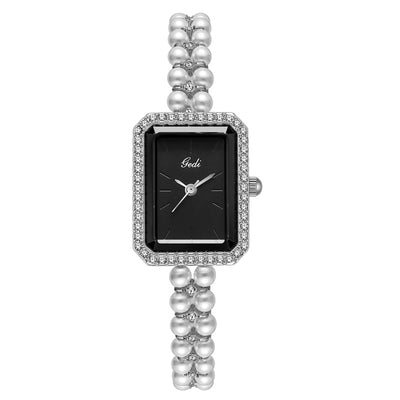 Reloj de Cuarzo Creativo para Mujer con Perlas de Concha - Image 8