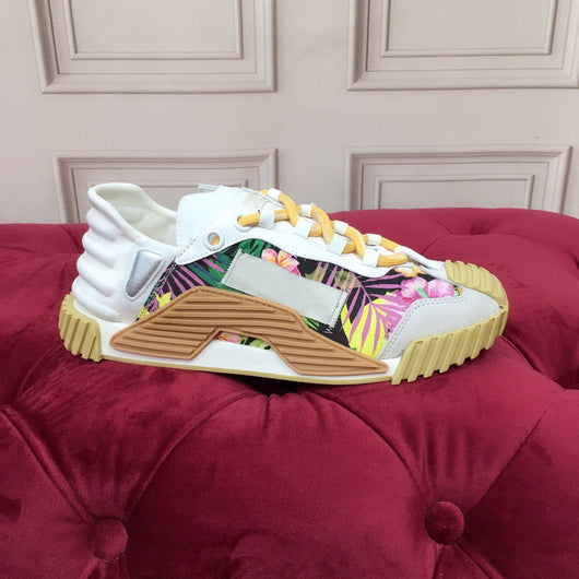 Tenis Casual Colorblock con Cordones y Suela Plana - Image 4
