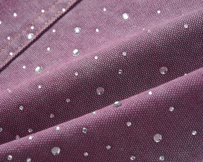 Shorts de Mezclilla Degradado con Teñido Splash Ink - Image 17