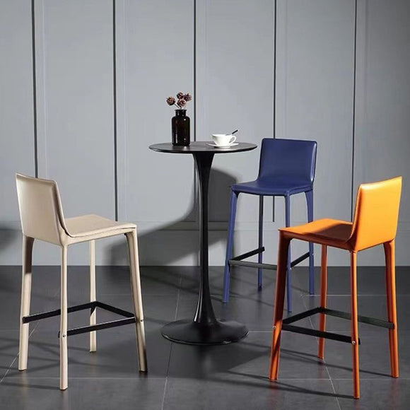 Mesa Alta Redonda para Negociaciones y Café - Diseño Moderno Leisure Home
