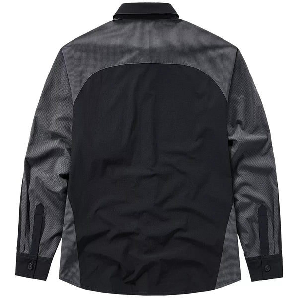 Camisa Suelta Casual de Manga Corta para Hombre