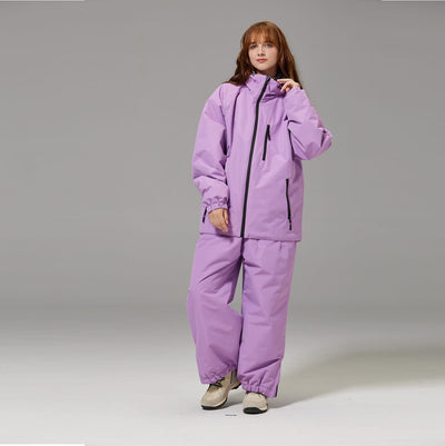 Conjunto de Traje de Esquí Unisex Impermeable y Cortavientos - Image 12