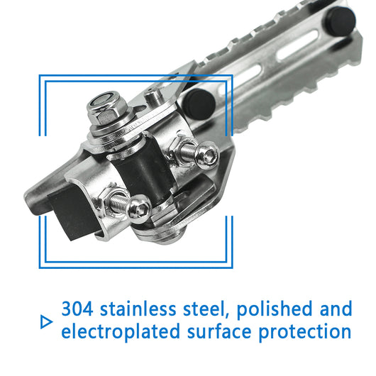 Estribos Plegables Delanteros para BMW R1200GS - Diseño Resistente y Funcional - Image 3