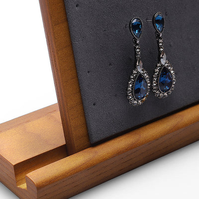 Exhibidor de Joyas en Madera Maciza - Soporte para Aretes y Accesorios - Image 8