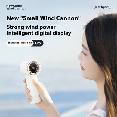 Ventilador Portátil USB con Pantalla Digital Inteligente