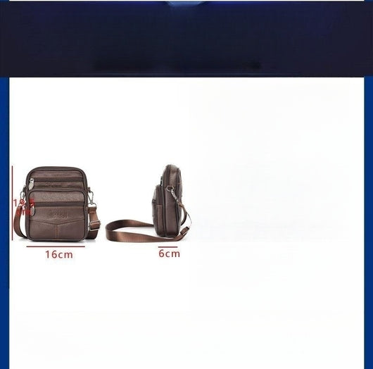 Bolsa de Cintura Multifuncional para Hombre - Bandolera Mensajero con Compartimentos para Celular - Image 17