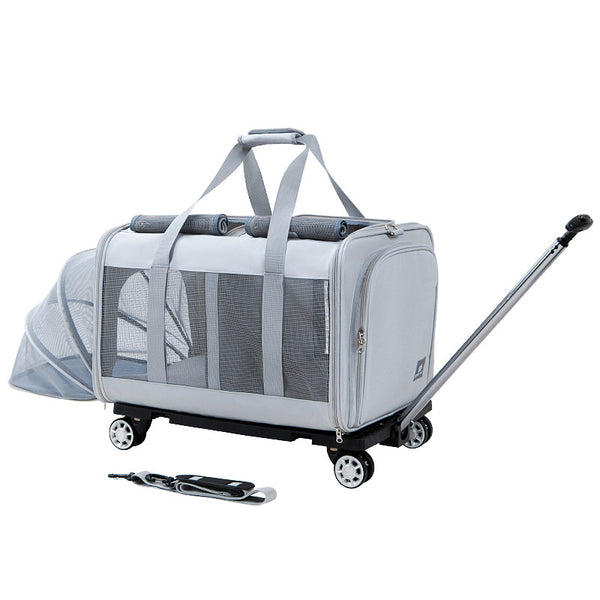 Carrito de Transporte Grande para Gatos