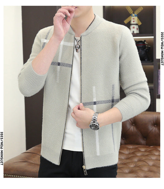 Chaqueta Casual de Terciopelo Mink - Confort de Suéter con Estilo - Image 19