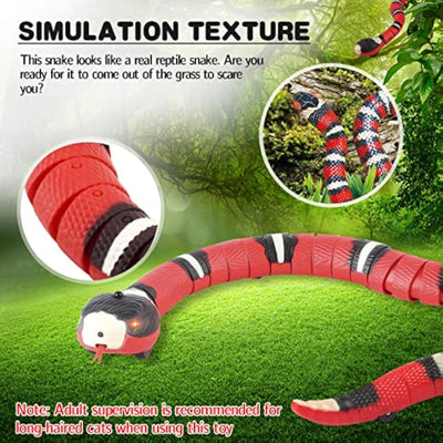 Serpiente Interactiva Inteligente para Gatos y Perros - Juguete RC con Sensor de Movimiento - Image 4