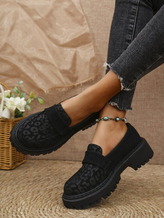 Mocasines Plataforma Cómodos Estilo Británico en Cuero Premium - Image 16