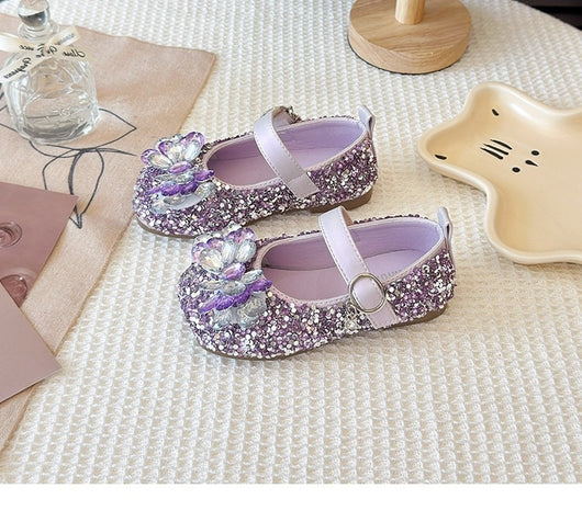 Zapatos de Rendimiento para Niñas con Diamante de Luz en Cristal - Image 20
