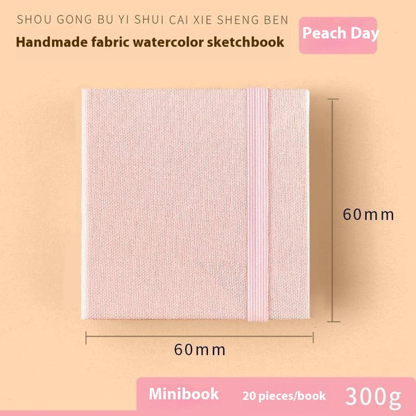 Cuaderno de Viaje Portátil para Acuarela con Diseño de Pájaro Feile