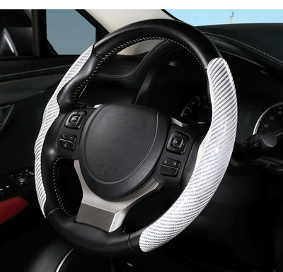 Funda Volante Fibra Carbono Brillo - Diseño Premium para Auto - Image 17