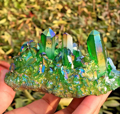 Piedras Brutas de Cristal Energético - Prismas Ornamentales