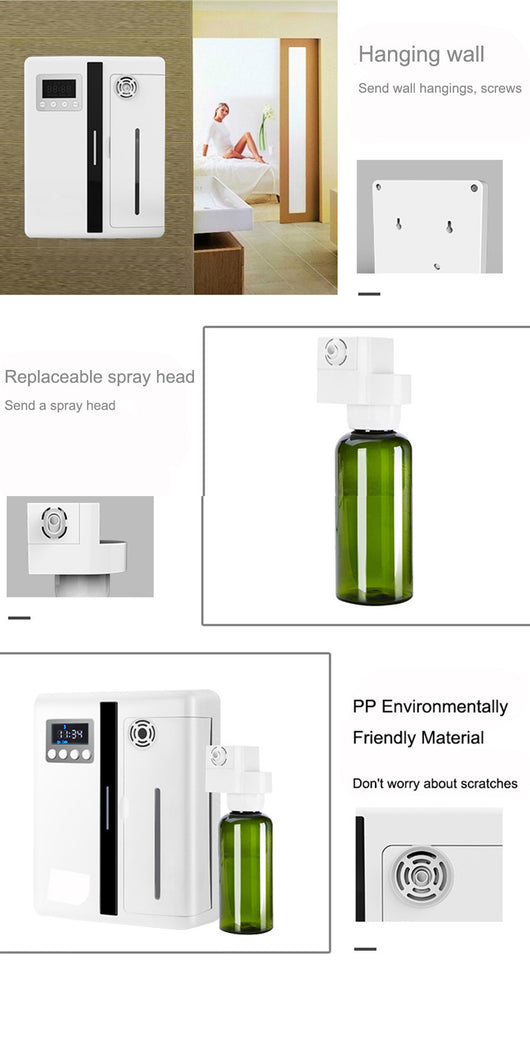 Difusor de Aroma 160ml sin Agua – Sistema Inteligente de Fragrancia para Hoteles - Image 11
