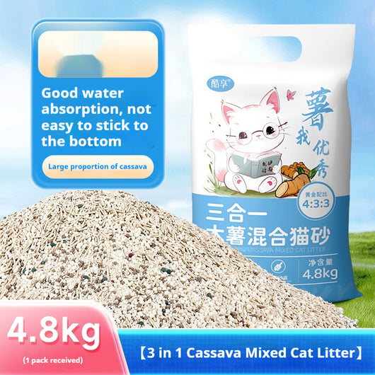 Arena Sanitaria de Tofu 10kg - Sin Polvo, Aroma Yuca Amarga, Control de Olor Máximo - Image 4