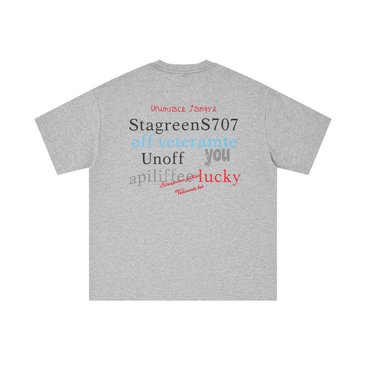 Playera Estampada con Letras para Hombre - Image 13