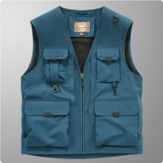 Chaleco de Pesca Multi-bolsillo para Hombre - Image 17