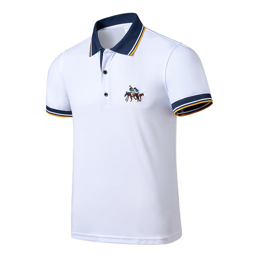 Polo Deportivo Premium con Solapa y Bordado de Lujo - Image 3