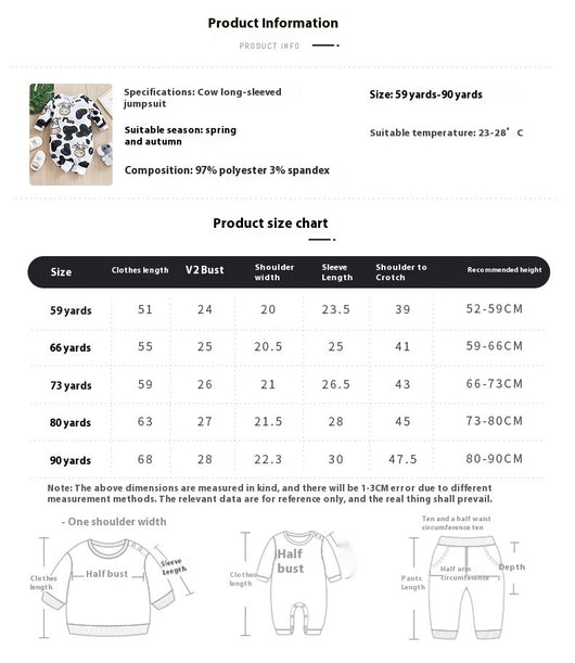 Pijama Enterizo para Bebé - Romper de Manga Larga para Todas las Estaciones - Image 19