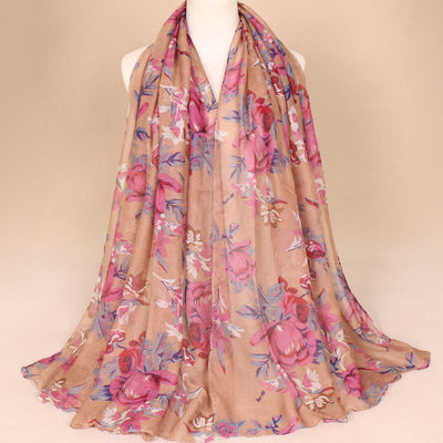 Foulard de Algodón Estampado Bali Ligero Transpirable Multiuso - Image 14