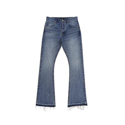 Jeans Skinny Hombre con Efecto Splash Tinta Lavado - Image 6