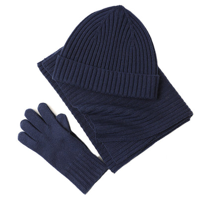 Conjunto de Abrigo Invernal: Gorro, Bufanda y Guantes en Lana para Mujer - Image 14