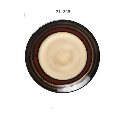 Plato Desayunero Multiusos Cerámica Pintada a Mano Estilo Rústico - Image 58