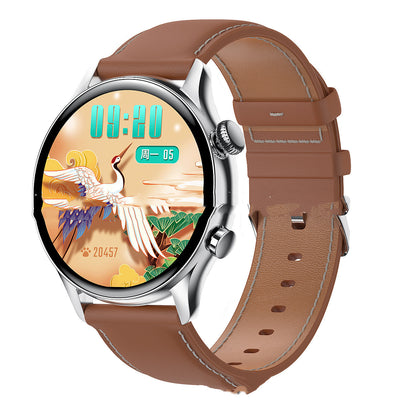 Reloj Deportivo Inteligente con Pantalla NFC y Monitor de Frecuencia Cardíaca Sumergible - Image 8