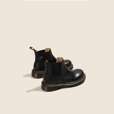 Botas Infantiles Estilo Británico Vintage - Cuero y Cachemira Martin - Image 13