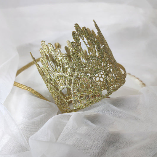 Diadema Corona Infantil Elegante para Fiestas y Cumpleaños - Image 3