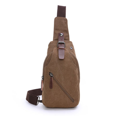Bolso de Pecho de Lona para Hombro o Cruzado - Image 11
