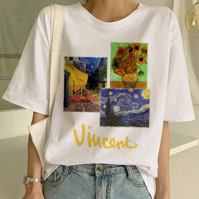 Playera Estampada con Obra Maestra de Van Gogh - Image 7