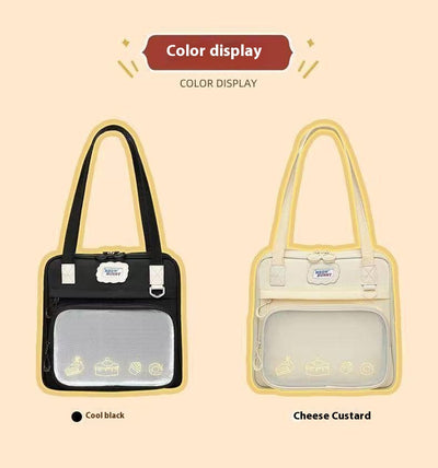 Bolsa Escolar de Gran Capacidad Estilo Japonés Minimalista para Estudiantes - Image 11