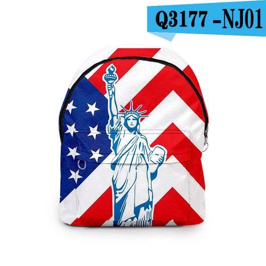 Mochila Oxford con Impresión 3D Digital - Diseño Casual Moderno - Image 16