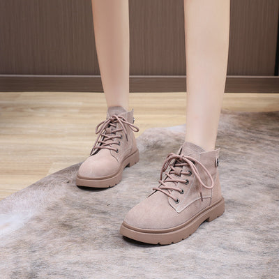 Zapatos de Cuero Estilo Británico con Suela Gruesa y Aumento de Altura - Image 10