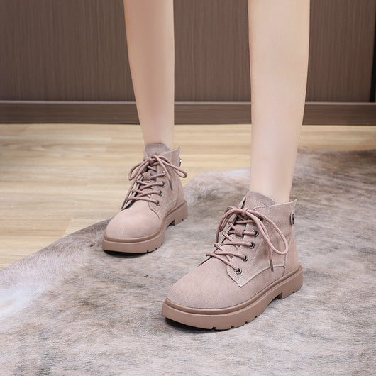 Zapatos de Cuero Estilo Británico con Suela Gruesa y Aumento de Altura - Image 10