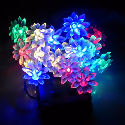 Luz Solar Decorativa Doble Loto LED - Image 14