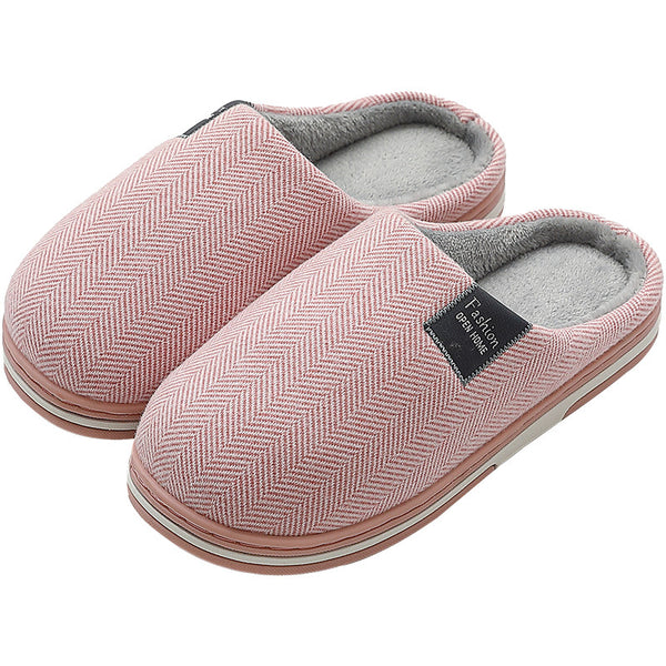 Pantuflas de Descanso en Ante con Tacón Bajo