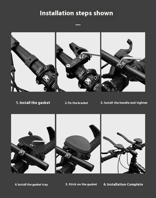 Reposabrazo Ergonómico para Bicicleta de Ruta y Montaña - Image 8