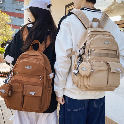 Mochila Universitaria Estilo Colegio para Estudiantes de Secundaria y Universidad