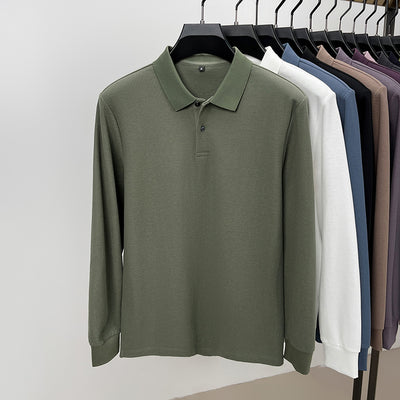 Camisa Polo Ejecutiva Manga Larga con Solapa - Image 22