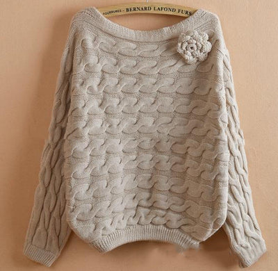 Suéter Tejido con Escote para Mujer - Image 8