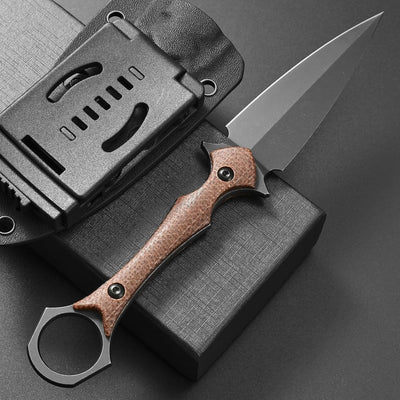 Cuchillo de Supervivencia D2 con Mango G10 para Camping y Aventura - Image 16