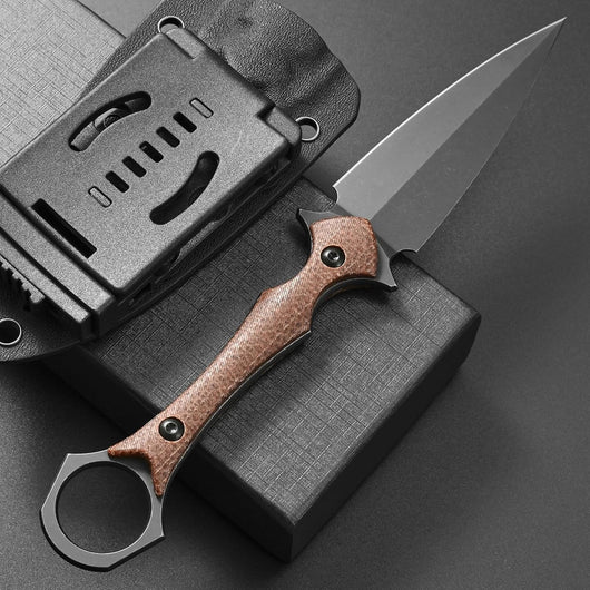 Cuchillo de Supervivencia D2 con Mango G10 para Camping y Aventura - Image 16