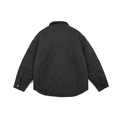 Chaqueta Cálida de Algodón con Bolsillos Dobles para Hombre - Image 3
