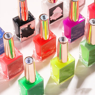 Esmalte de Uñas Halo con Tinta Fluorescente Brillante