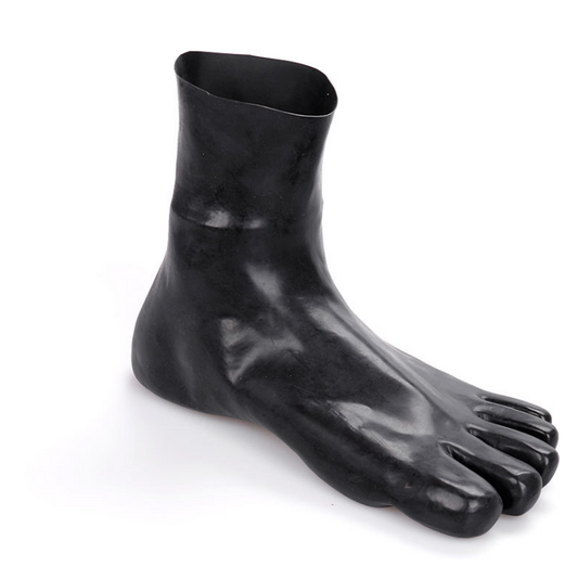 Calcetines de Látex con Dedos Separados hasta la Pantorrilla - Image 2